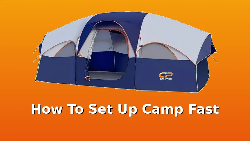 How To Set Up Camp Fast - CampingBench review with measurements and honest opinion