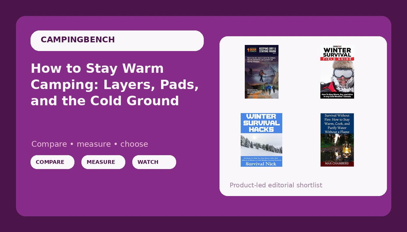 How to Stay Warm Camping: Layers, Pads, and the Cold Ground - CampingBench review with measurements and honest opinion