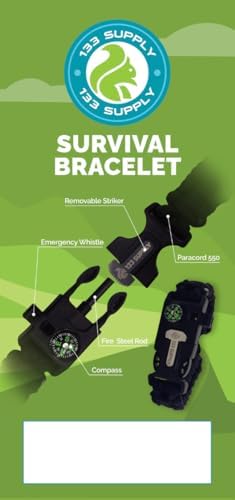 Tactical Paracord Survival Bracelets