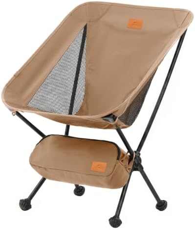 Naturehike YL08 Ultralight Camping Chair — Only 2.12 LBS, Anti-Sinking Feet