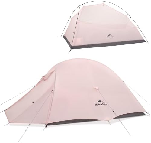Naturehike Cloud-Up 2 Person Tent Lightweight Backpacking Tent with Footprint...